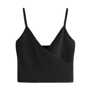 SHEIN Black Crop